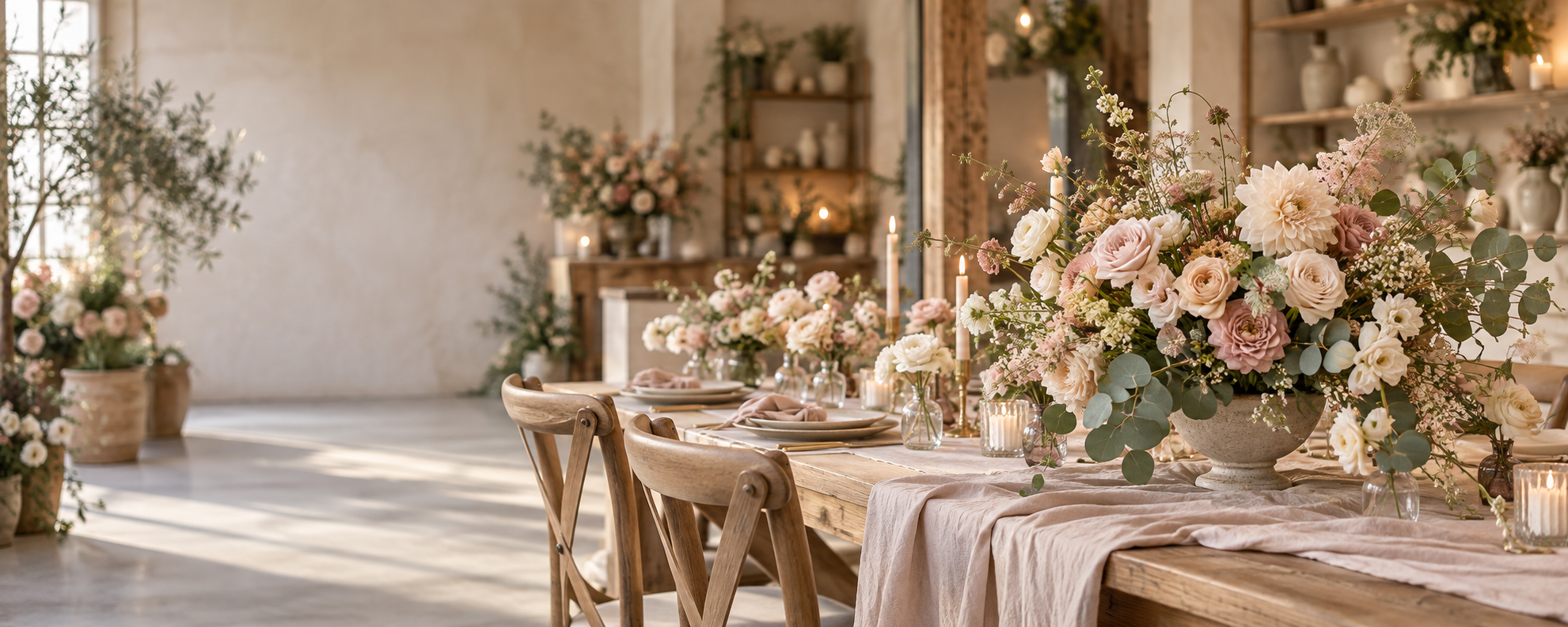 Décoration florale de mariage par Floréa